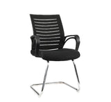 Kepler Brooks Iris Visitor Chair with Metal Frame