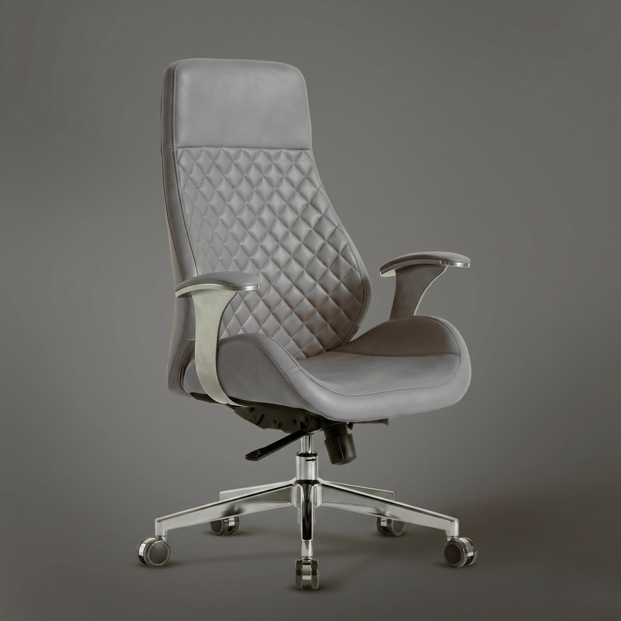 Kepler Brooks Atlas Premium High Back Leatherette Office Chair