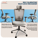 Kepler Brooks Nexa Premium High Back Mesh Office Chair