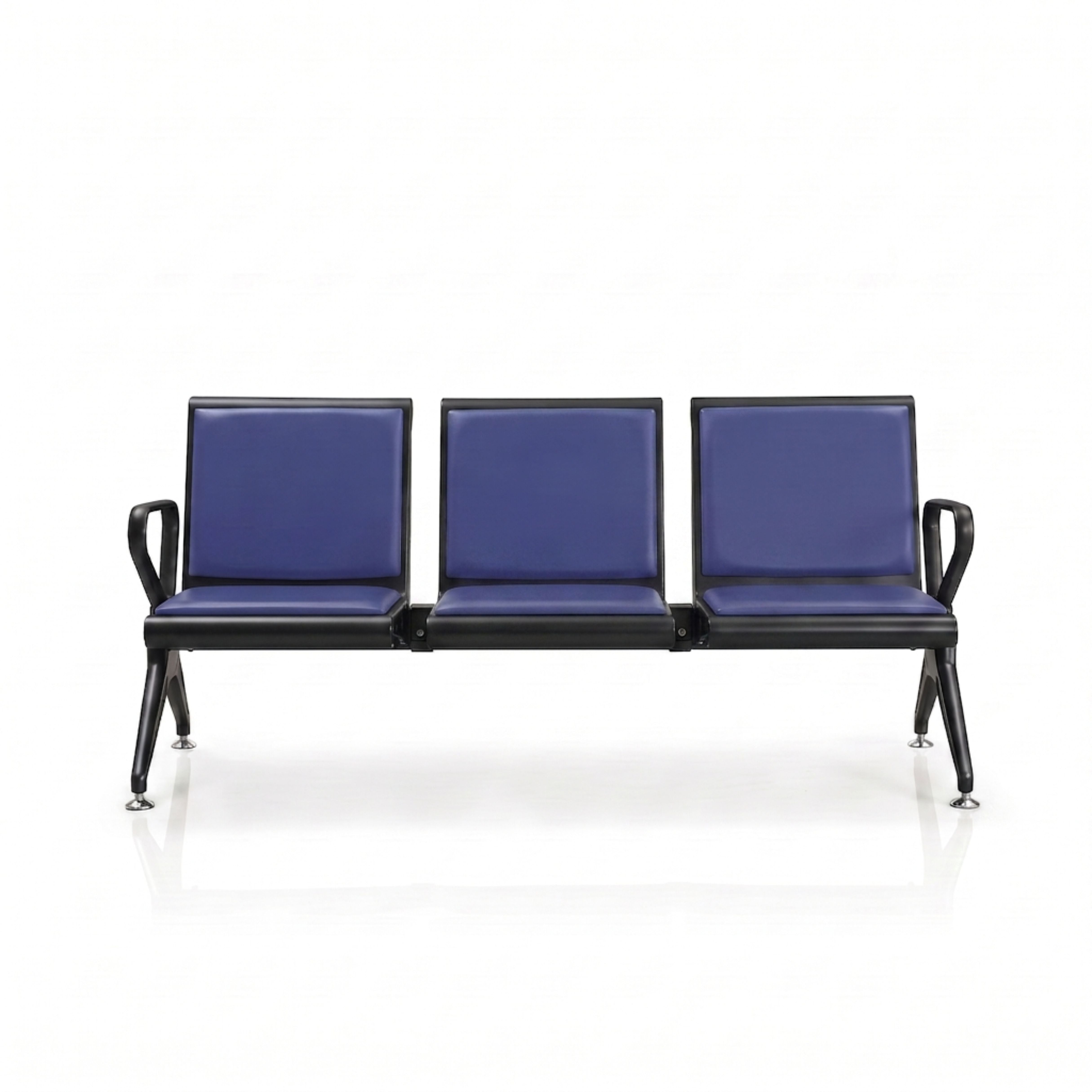Kepler Brooks Trinity Waiting Chair with Cushion ( without centre arms )