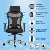 Kepler Brooks Vertex Premium High Back Mesh Office Chair