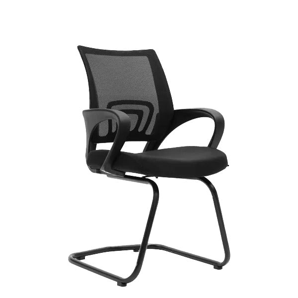 Kepler Brooks Crux Visitor Chair with Metal Frame
