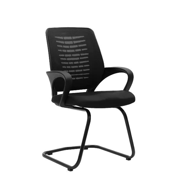 Kepler Brooks Elan Visitor Chair with Metal Frame