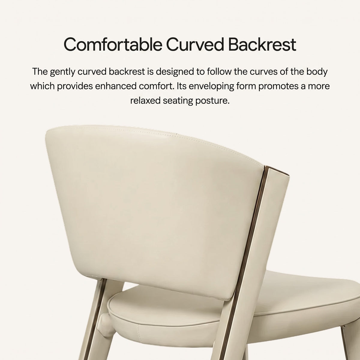 Kepler Brooks Milano Premium Cafeteria Dining Chair ( Beige )