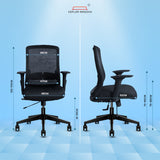 Kepler Brooks Eterna Premium Mid Back Mesh Office Chair
