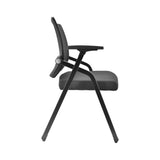 Kepler Brooks Treo Visitor Chair (Black)