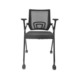 Kepler Brooks Treo Visitor Chair (Black)