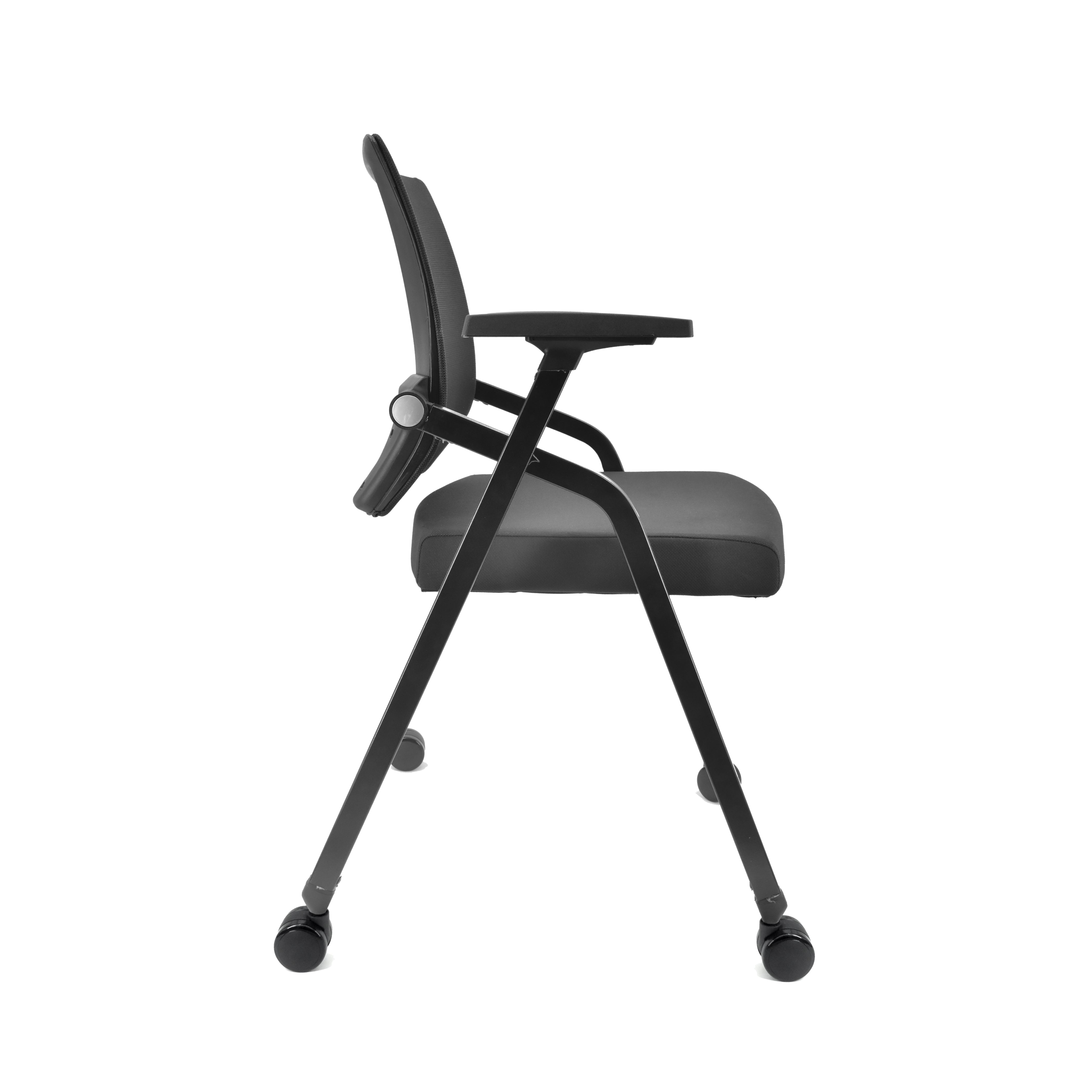 Kepler Brooks Treo Visitor Chair (Black)