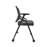 Kepler Brooks Treo Visitor Chair (Black)