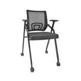 Kepler Brooks Treo Visitor Chair (Black)