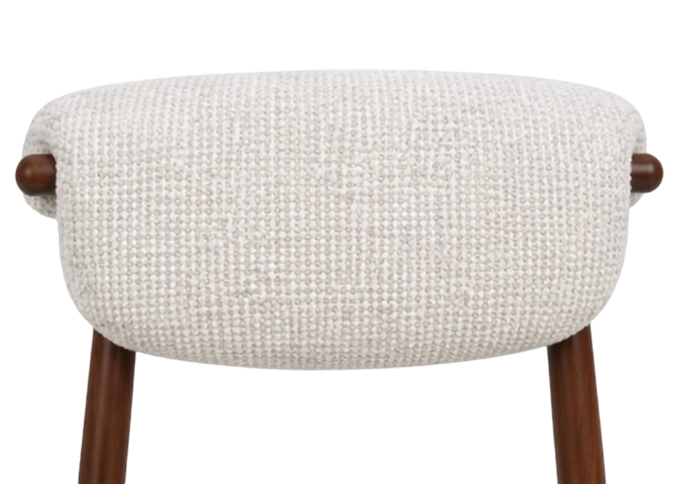 Kepler Brooks Arco Premium Cafeteria Dining Chair ( Off White )