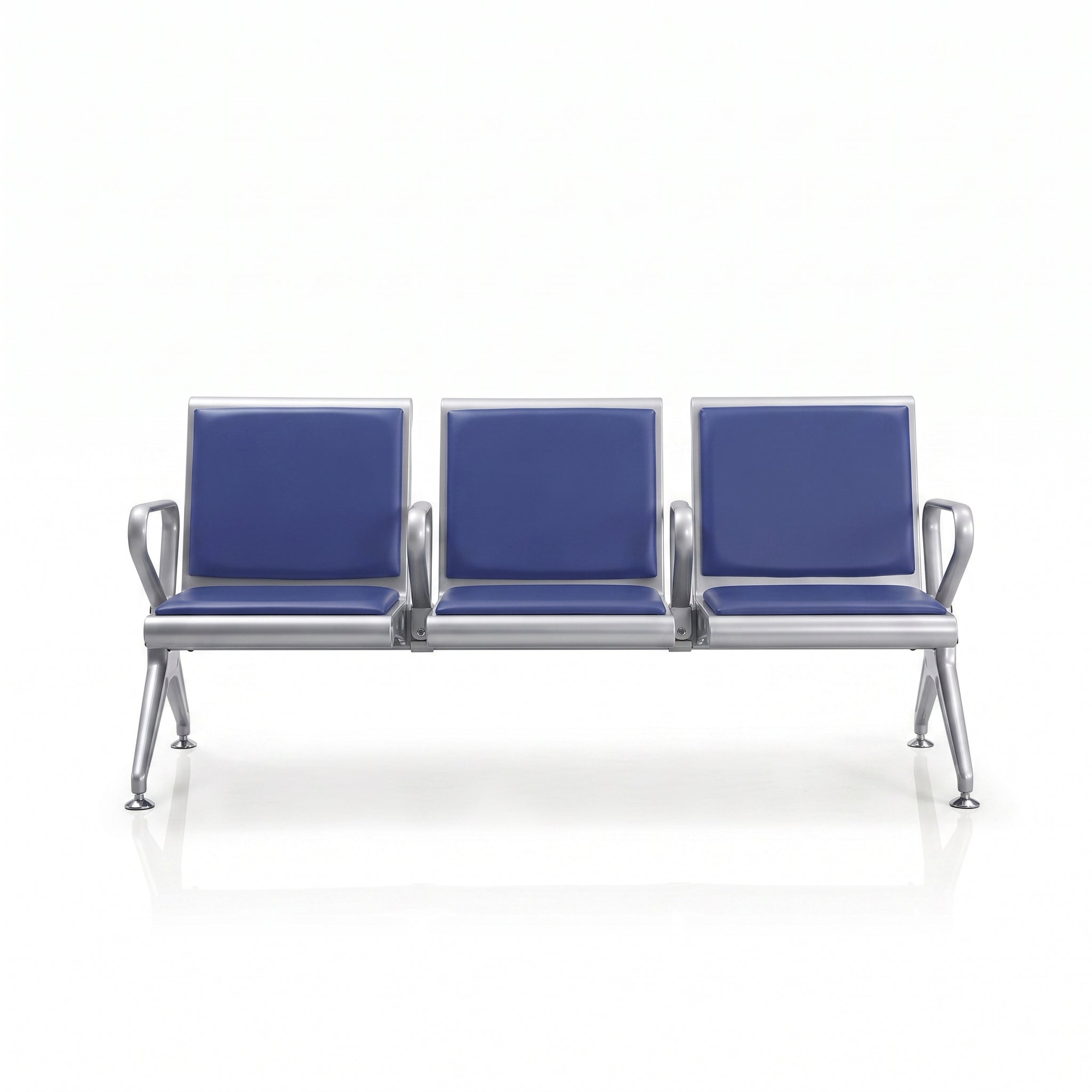 Kepler Brooks Trinity Waiting Chair with Centre Arms and Cushion