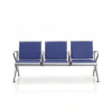 Kepler Brooks Trinity Waiting Chair with Centre Arms and Cushion