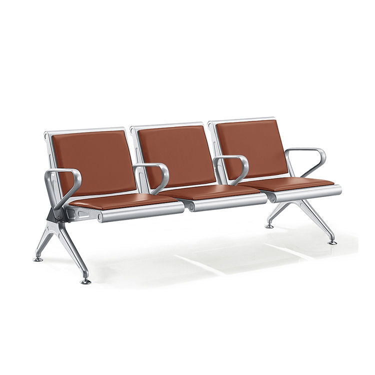 Kepler Brooks Trinity Waiting Chair with Centre Arms and Cushion