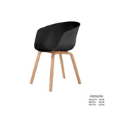Kepler Brooks Modena Cafeteria Dining Chair