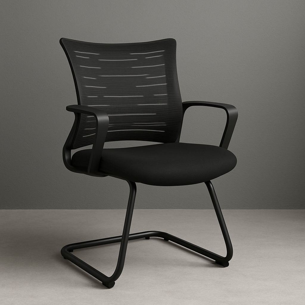 Kepler Brooks Dazzle Visitor Chair with Metal Frame