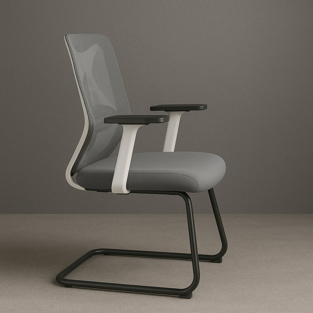 Kepler Brooks Marvel Visitor Chair with Metal Frame