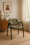 Kepler Brooks Embassy Leatherette Visitor Chair
