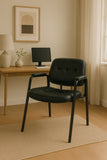 Kepler Brooks Embassy Leatherette Visitor Chair