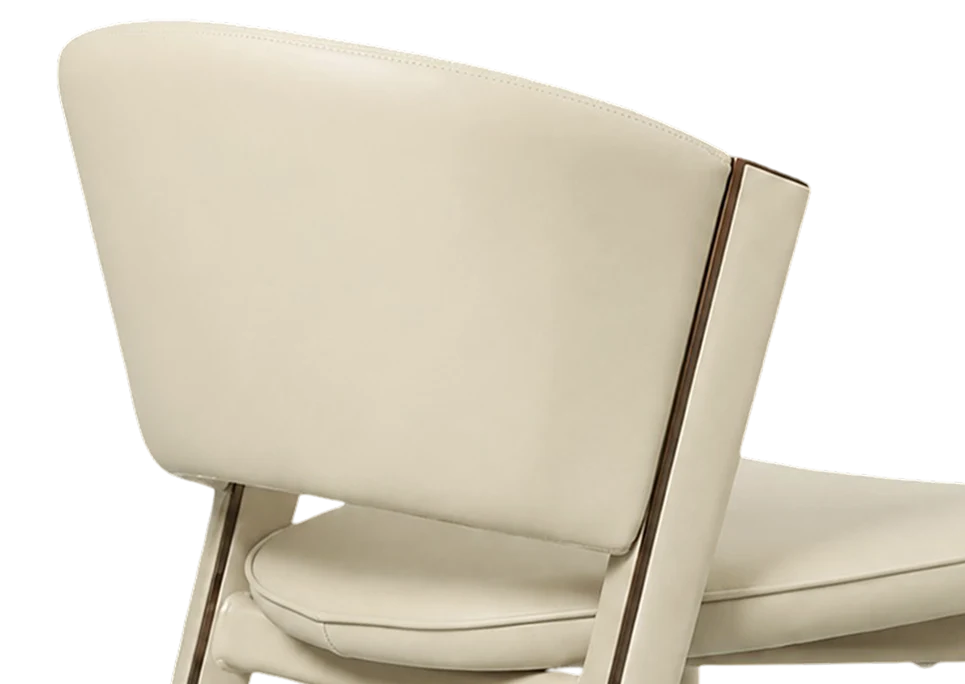Kepler Brooks Milano Premium Cafeteria Dining Chair ( Beige )
