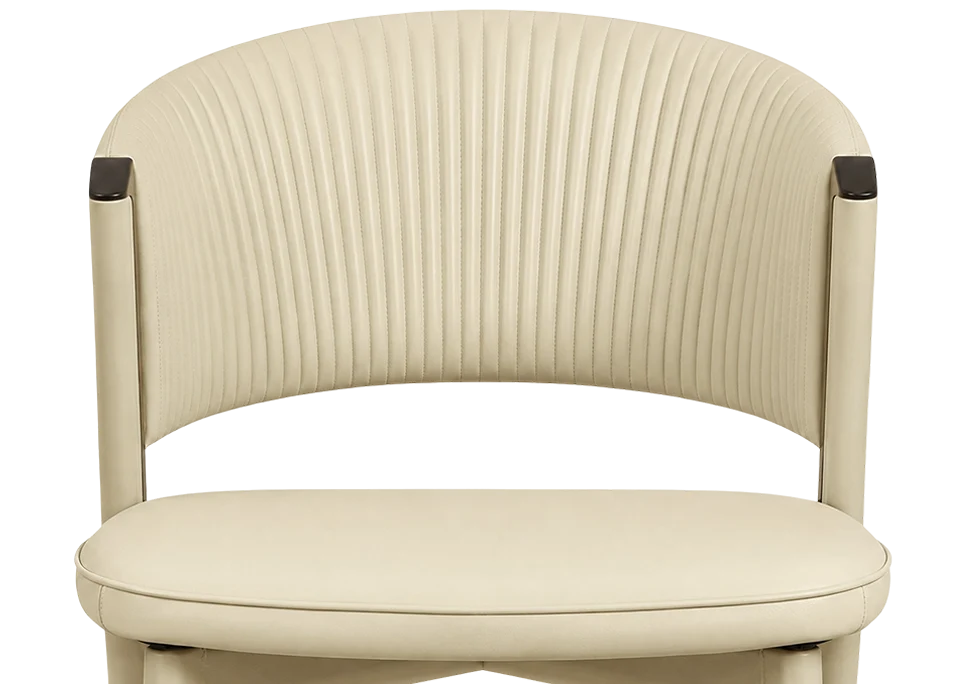 Kepler Brooks Milano Premium Cafeteria Dining Chair ( Beige )