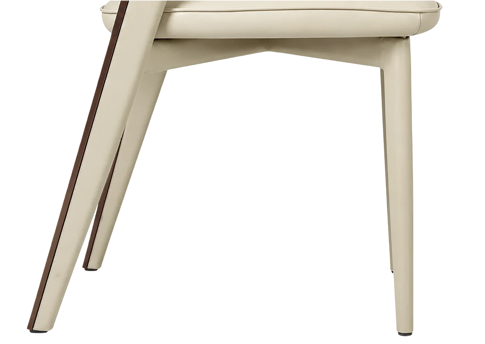 Kepler Brooks Milano Premium Cafeteria Dining Chair ( Beige )