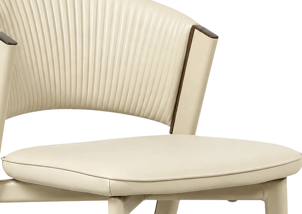 Kepler Brooks Milano Premium Cafeteria Dining Chair ( Beige )