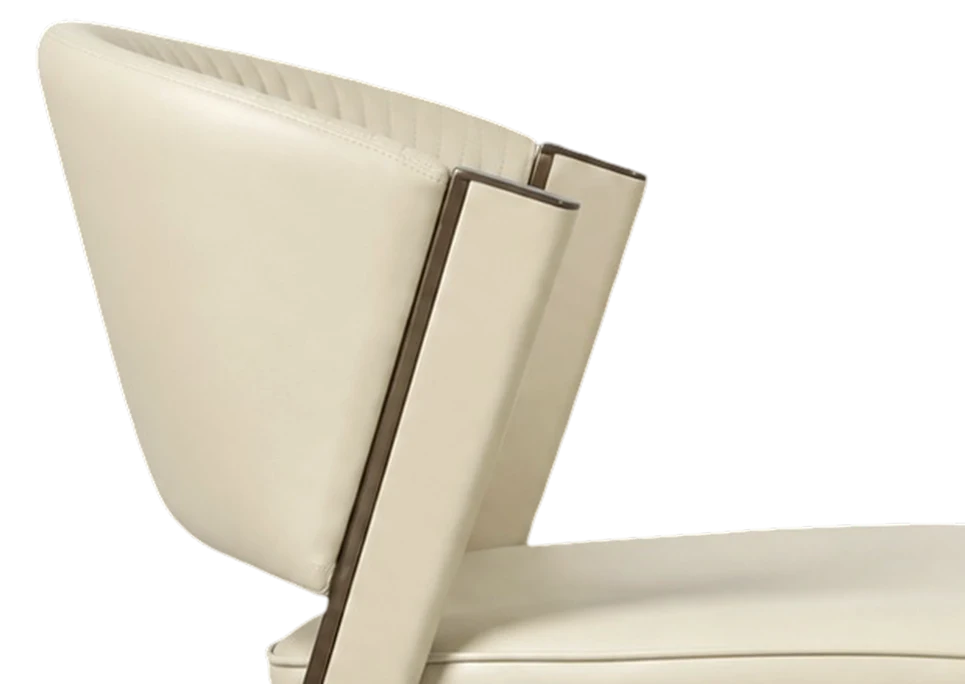 Kepler Brooks Milano Premium Cafeteria Dining Chair ( Beige )