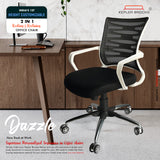 Kepler Brooks Dazzle Mid Back Mesh Office Chair