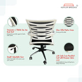 Kepler Brooks Dazzle Mid Back Mesh Office Chair