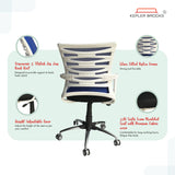 Kepler Brooks Dazzle Mid Back Mesh Office Chair