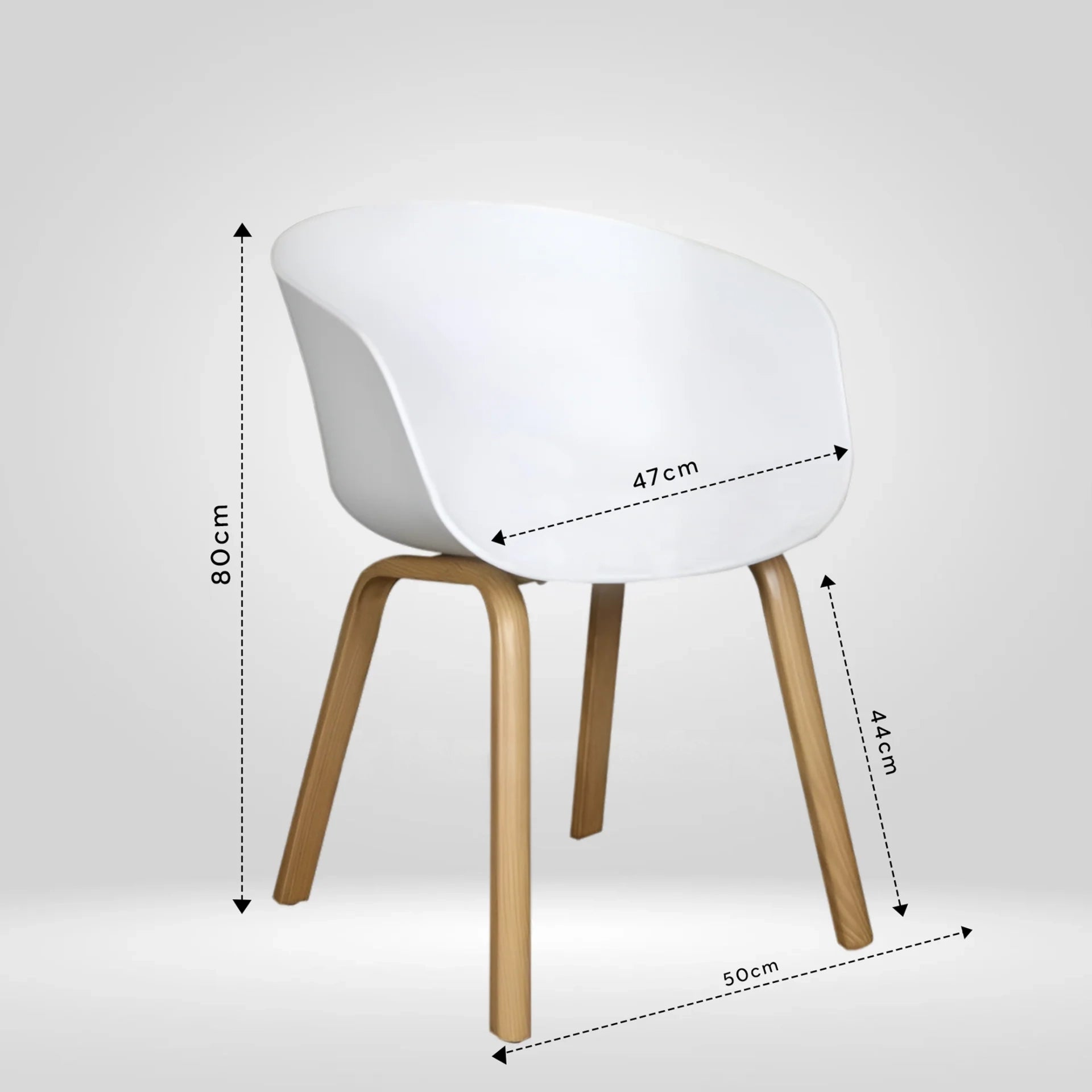 Kepler Brooks Modena Cafeteria Dining Chair