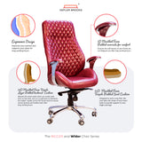 Kepler Brooks Atlas Premium High Back Leatherette Office Chair