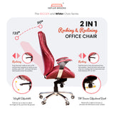 Kepler Brooks Atlas Premium High Back Leatherette Office Chair