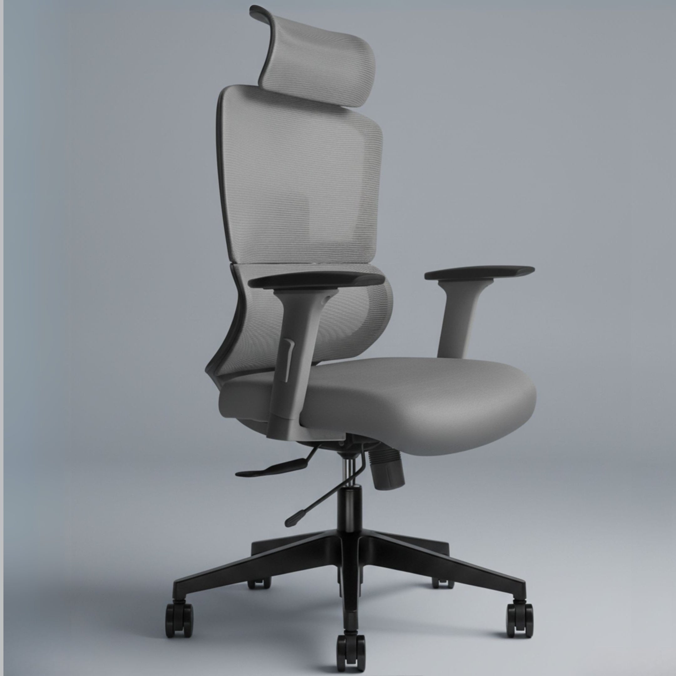 Kepler Brooks Imperia High Back Mesh Office Chair (Black)