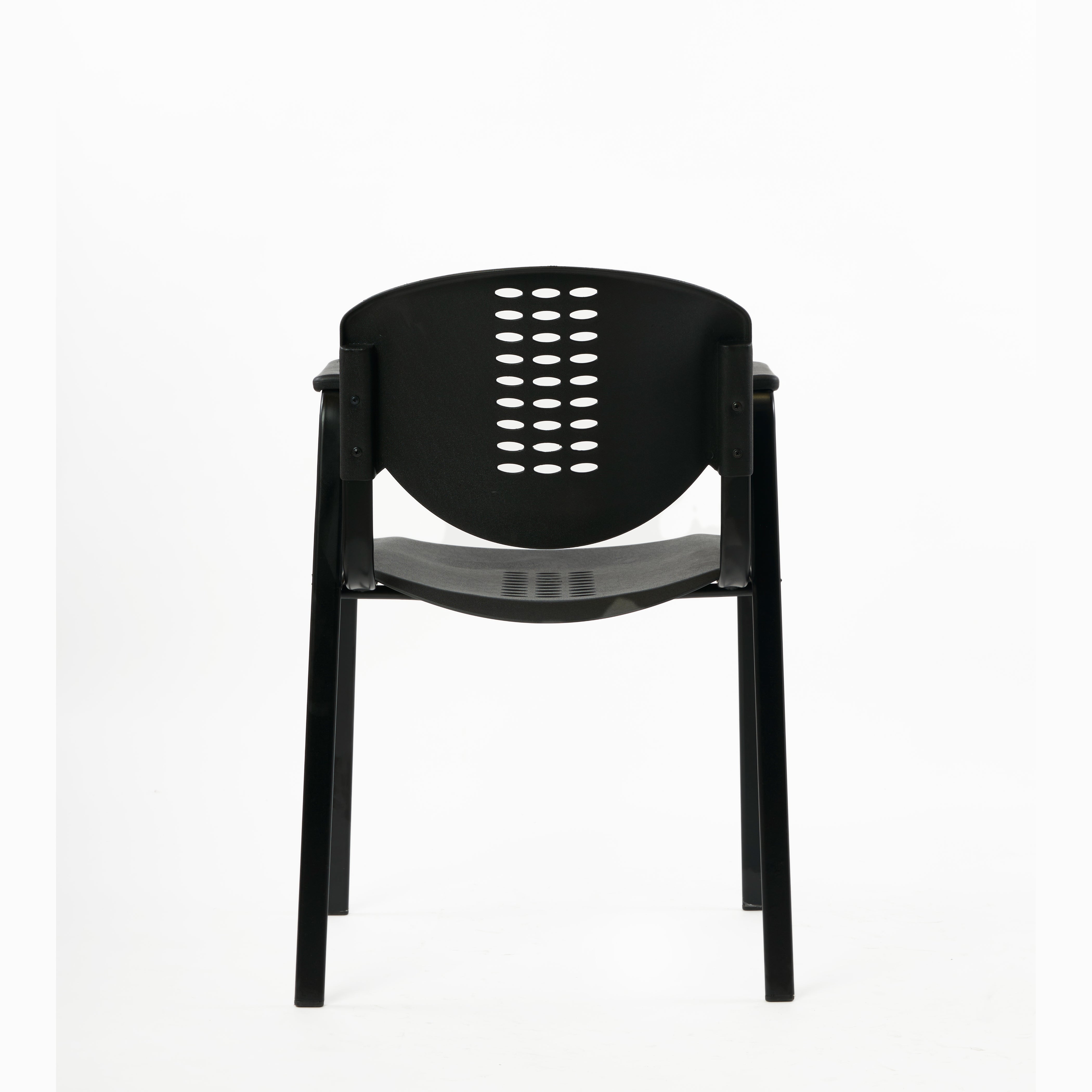 Kepler Brooks Strato Visitor Chair with Metal Frame