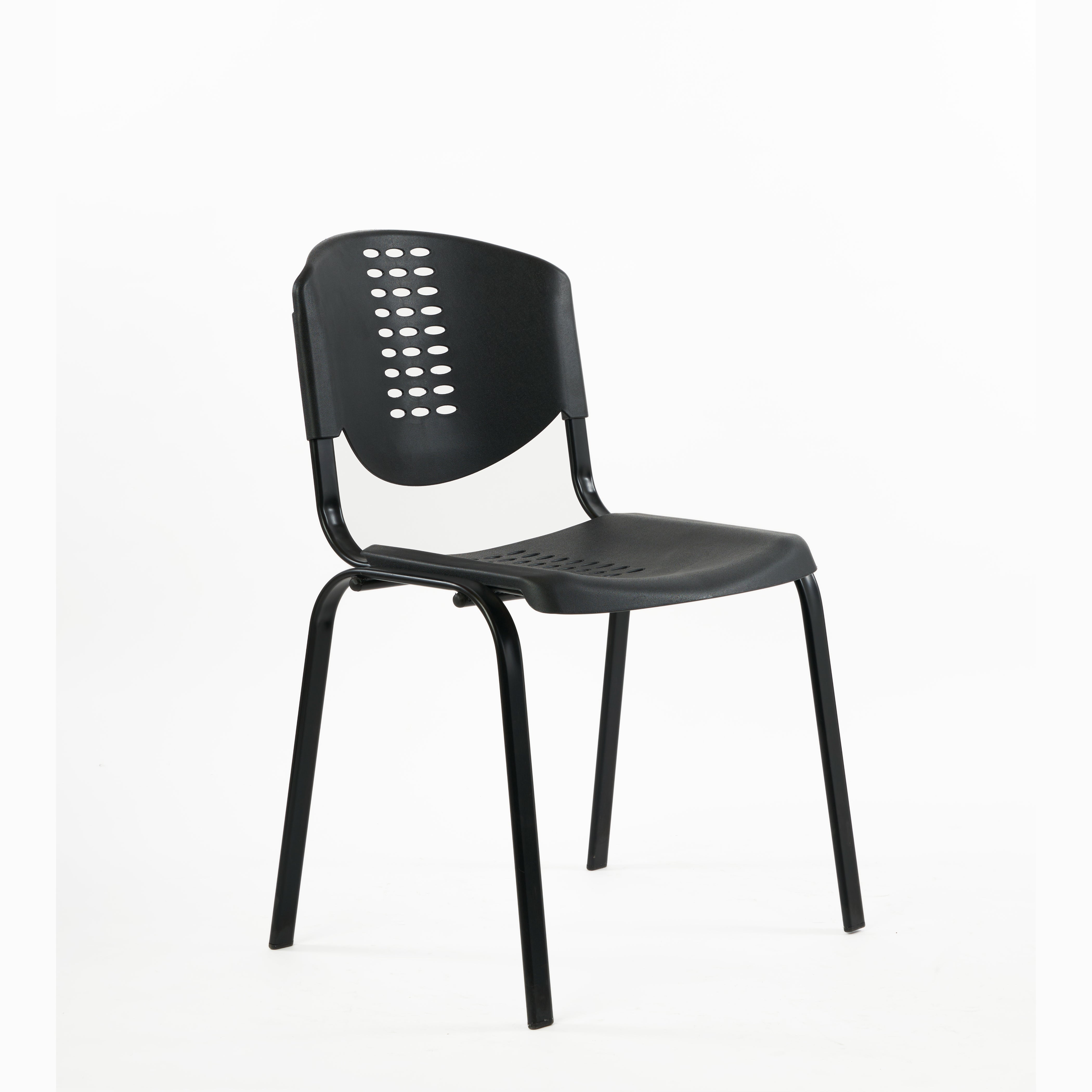Kepler Brooks Strato Visitor Chair with Metal Frame