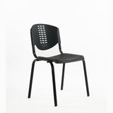 Kepler Brooks Strato Visitor Chair with Metal Frame