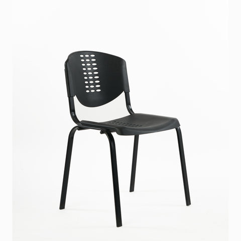 Kepler Brooks Strato Visitor Chair with Metal Frame