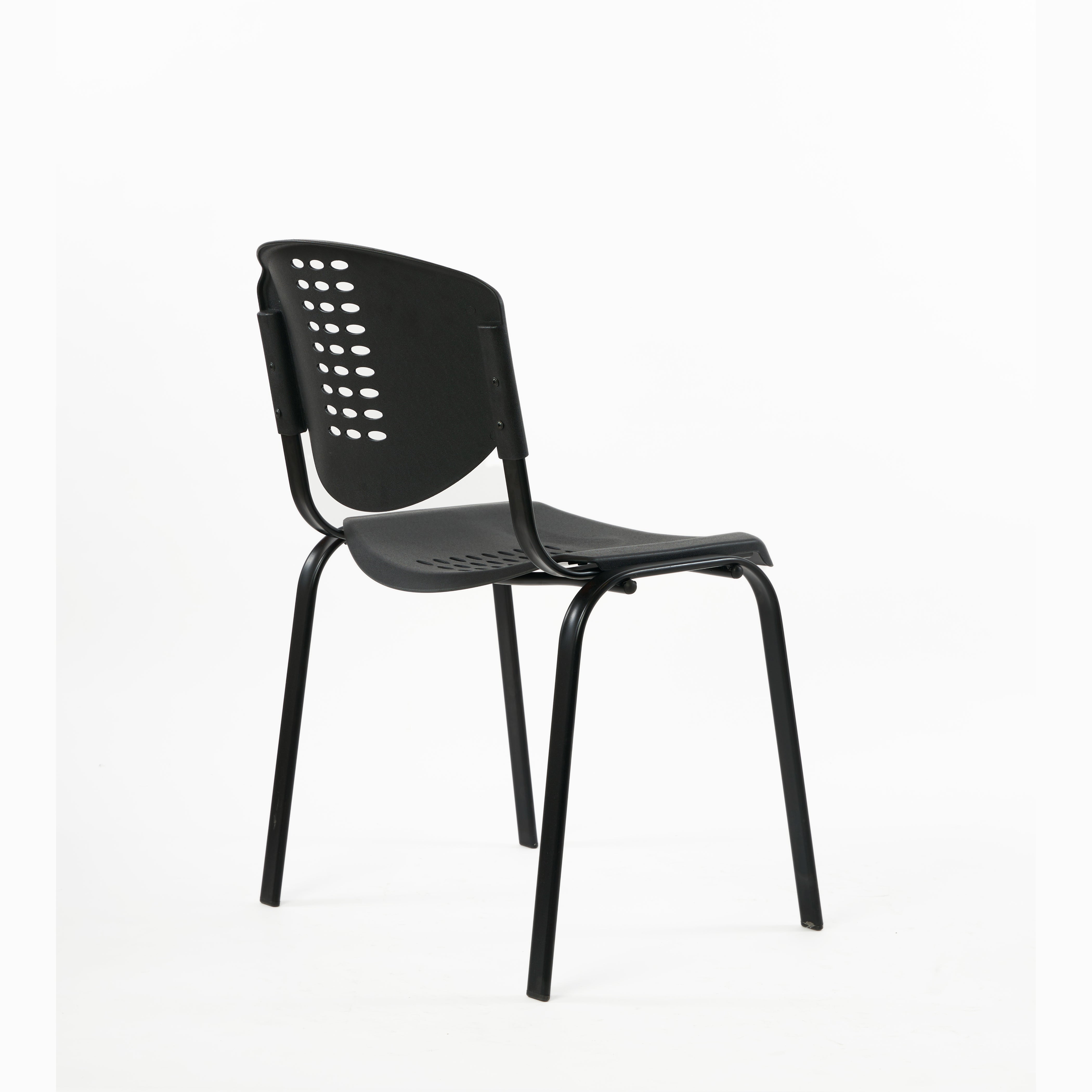 Kepler Brooks Strato Visitor Chair with Metal Frame