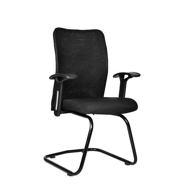 Kepler Brooks Elara Visitor Chair with Metal Frame