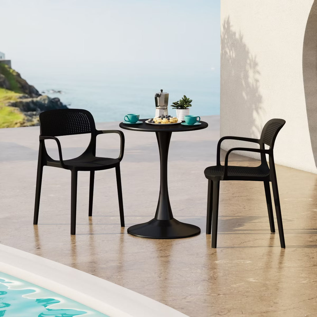 Kepler Brooks Vola Cafeteria Dining Chair