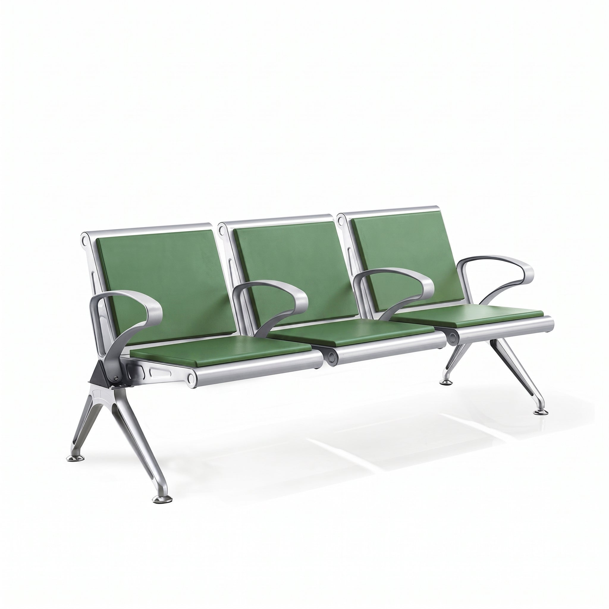 Kepler Brooks Trinity Waiting Chair with Centre Arms and Cushion