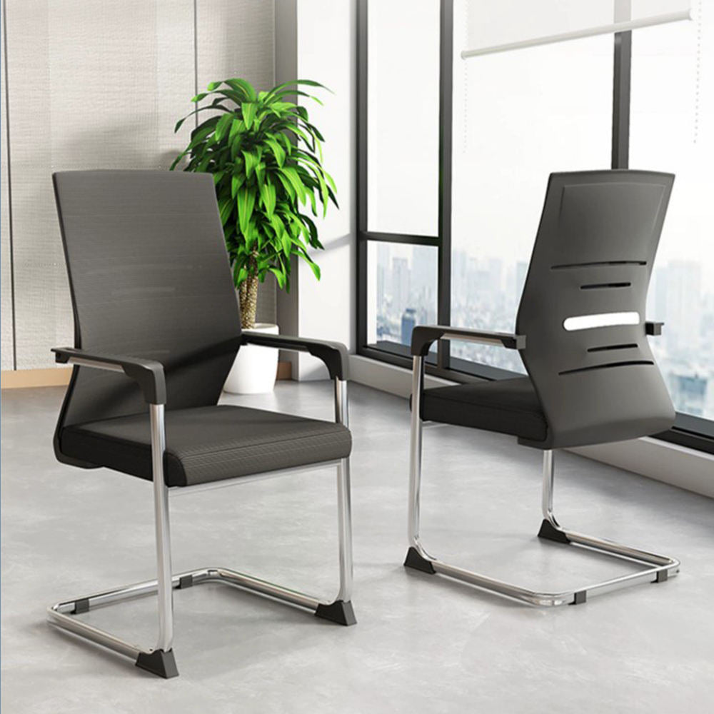 Kepler Brooks Yuvo Visitor Chair with Metal Frame