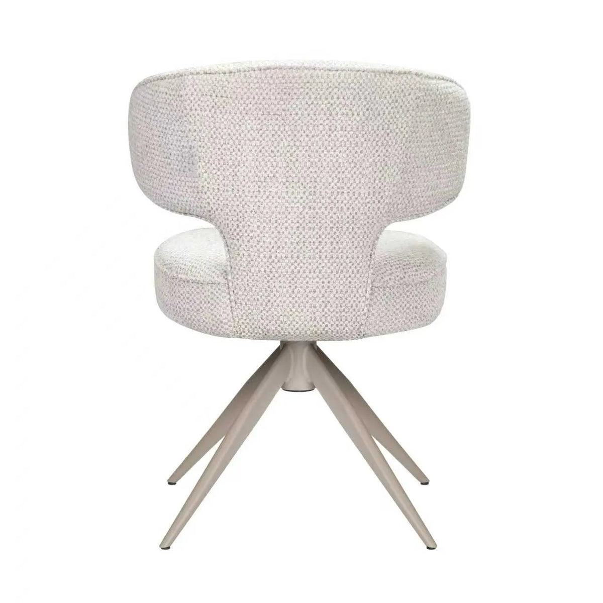 Kepler Brooks Leora Premium Cafeteria Dining Chair ( White )