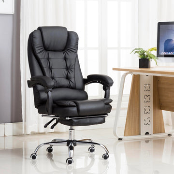 Kepler Brooks Italia High Back Leatherette ErgoSmart Office Chair
