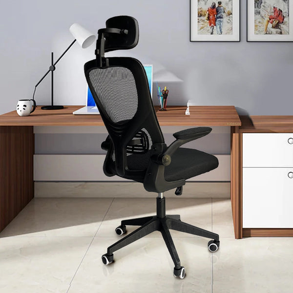 Kepler Brooks Insignia High Back Mesh Office Chair (Black)