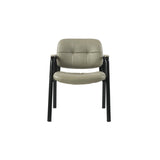 Kepler Brooks Embassy Leatherette Visitor Chair