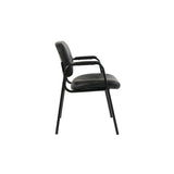 Kepler Brooks Embassy Leatherette Visitor Chair