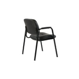 Kepler Brooks Embassy Leatherette Visitor Chair